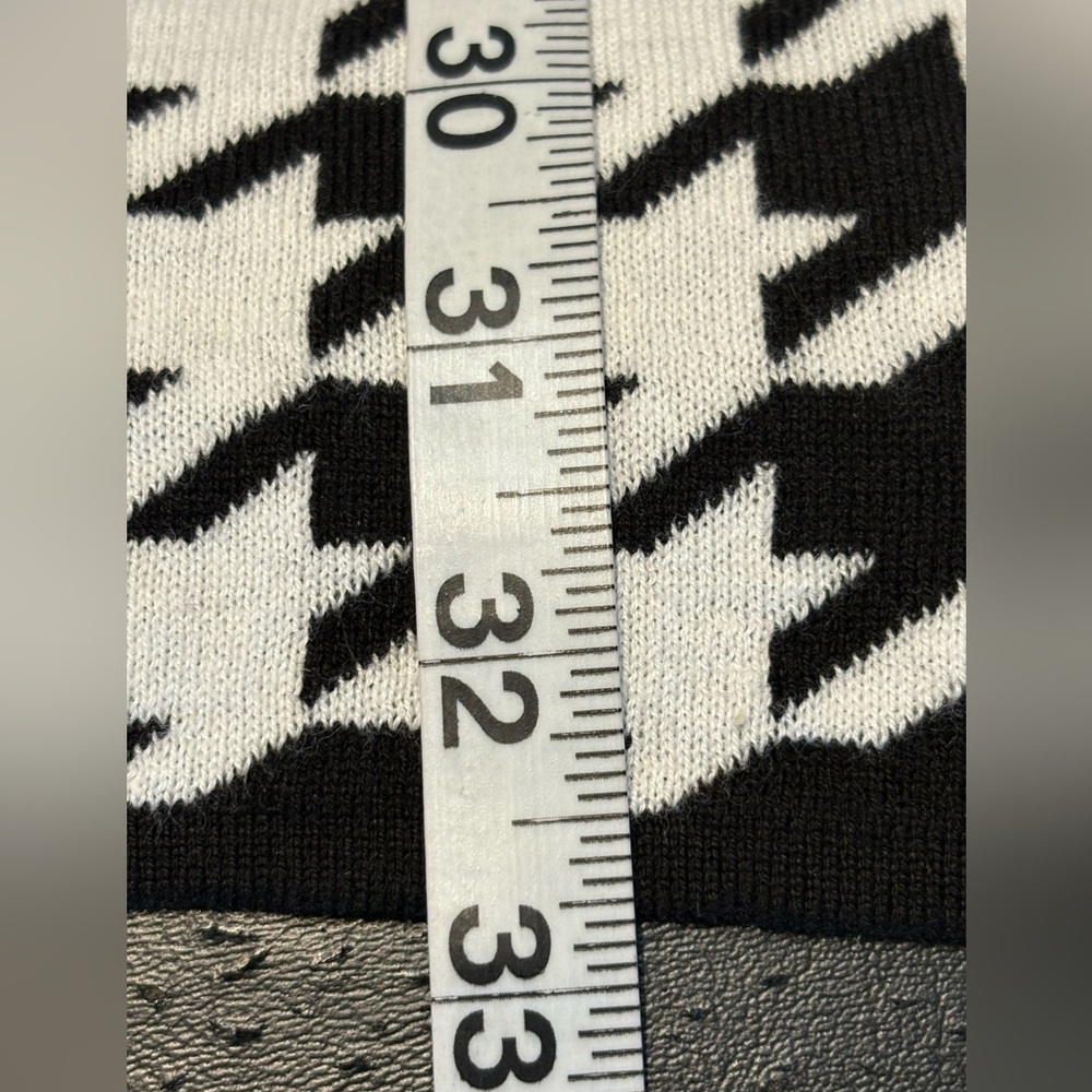 Kasper Black and White Houndstooth Open Front Topper Jacket/Cardigan XL NWT - Picture 13 of 13